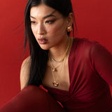 GEORGETTE Earrings | Gold