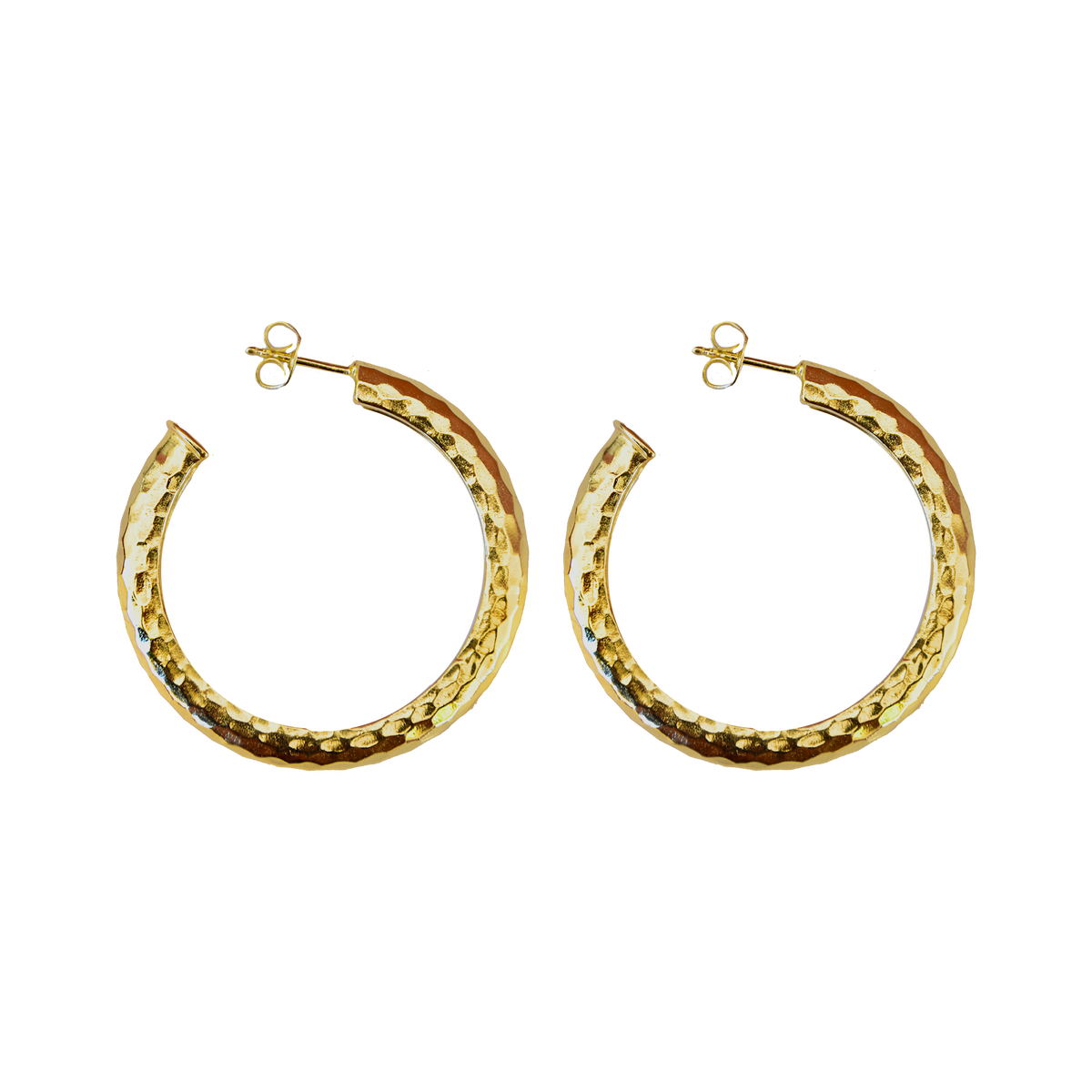 Lola mini deals frontal hoop earrings