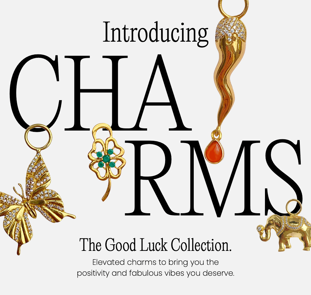 Introducing the Good Luck Charm Collection | Shop Gold Charms ...