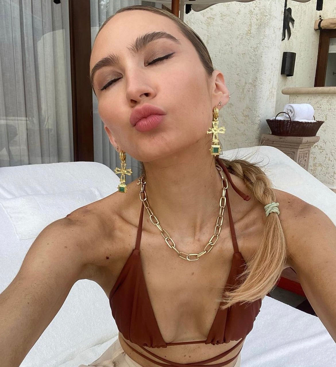 TAYTAY JEAN ft. The MARIA EARRINGS