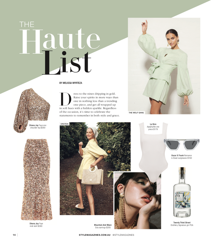 STYLE MAGAZINE | HAUTE LIST