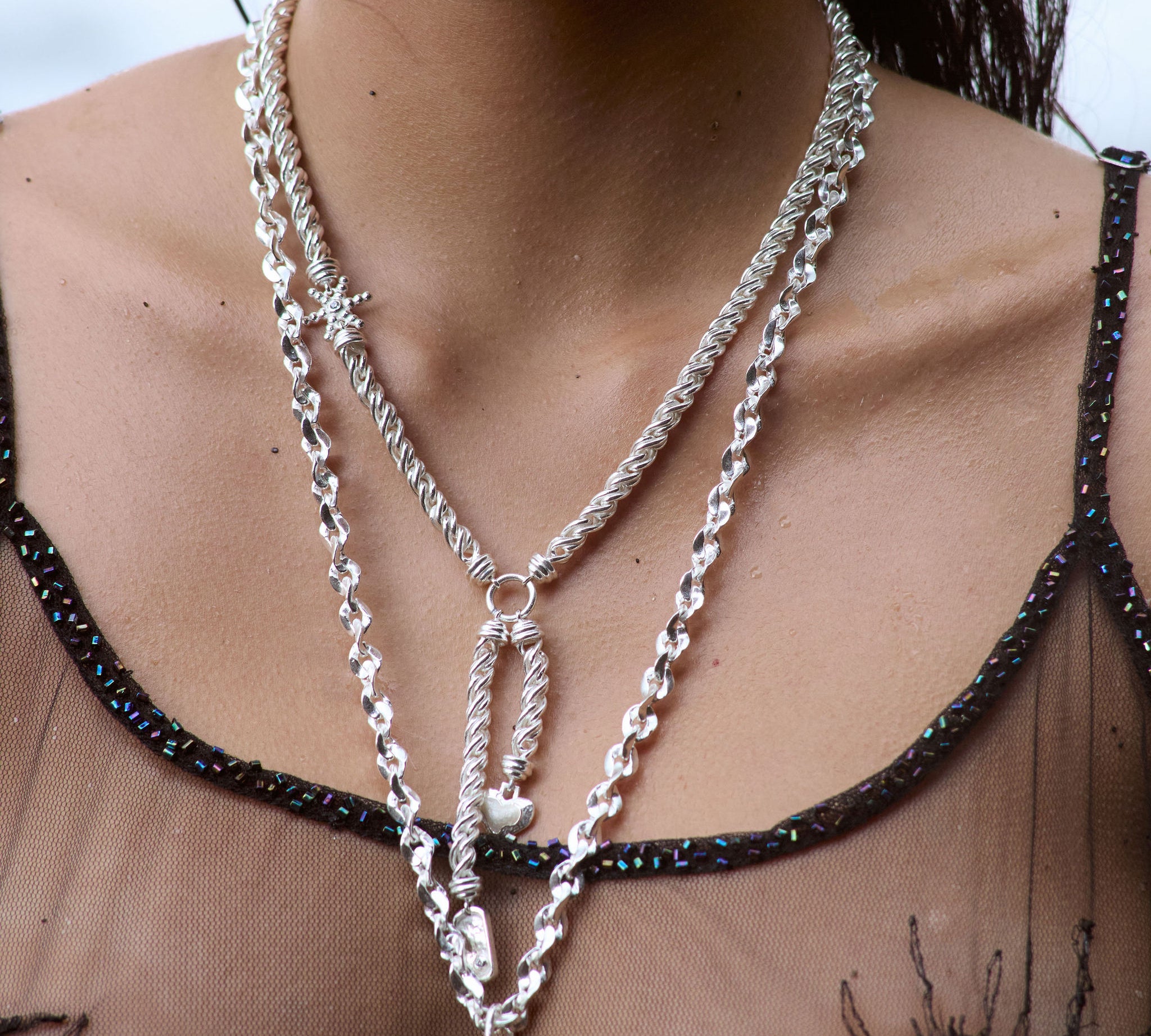 CYPRESS NECKLACE | SILVER