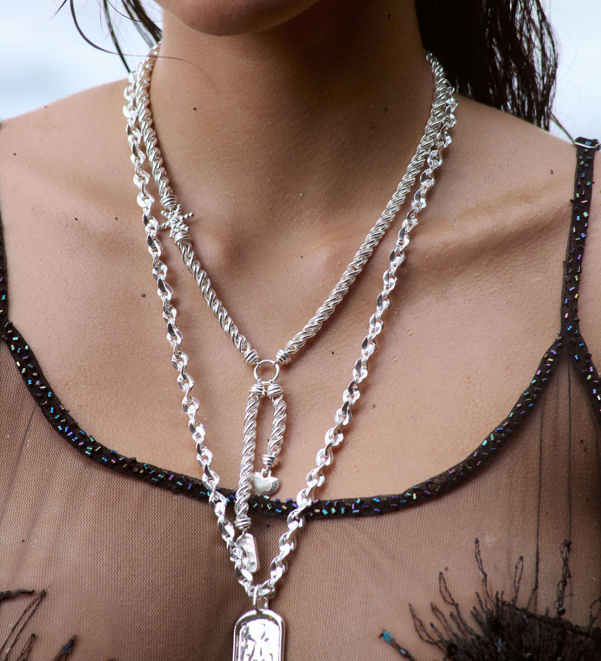 CASSIA NECKLACE | SILVER