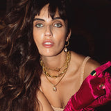 EVA Necklace | Crystal Quartz & Pearl Enamel