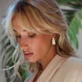 MARILYN Earrings | White CZ