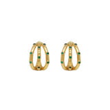 ALBA EARRINGS | GOLD — Mountain & Moon Chateau Soleil collection