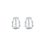 ALBA EARRINGS | SILVER — Mountain & Moon Chateau Soleil collection