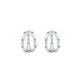 ALBA EARRINGS | SILVER — Mountain & Moon Chateau Soleil collection