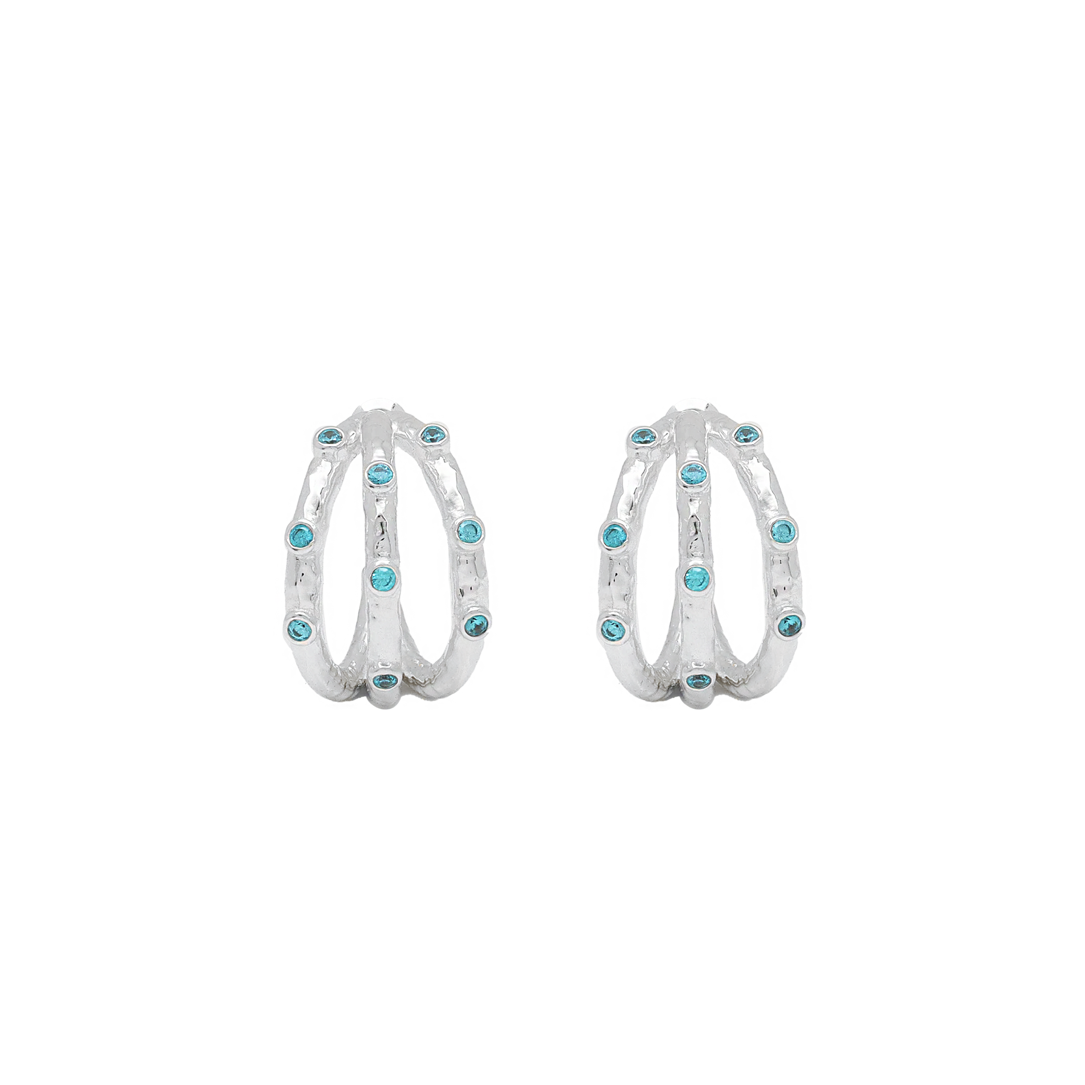 ALBA EARRINGS | SILVER — Mountain & Moon Chateau Soleil collection