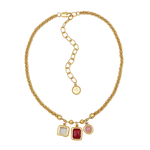 AURA NECKLACE | GOLD — Mountain & Moon Chateau Soleil collection