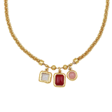 AURA NECKLACE | GOLD — Mountain & Moon Chateau Soleil collection