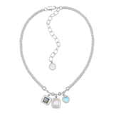 AURA NECKLACE | SILVER — Mountain & Moon Chateau Soleil collection