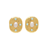 DARCY EARRINGS | GOLD — Mountain & Moon Chateau Soleil collection