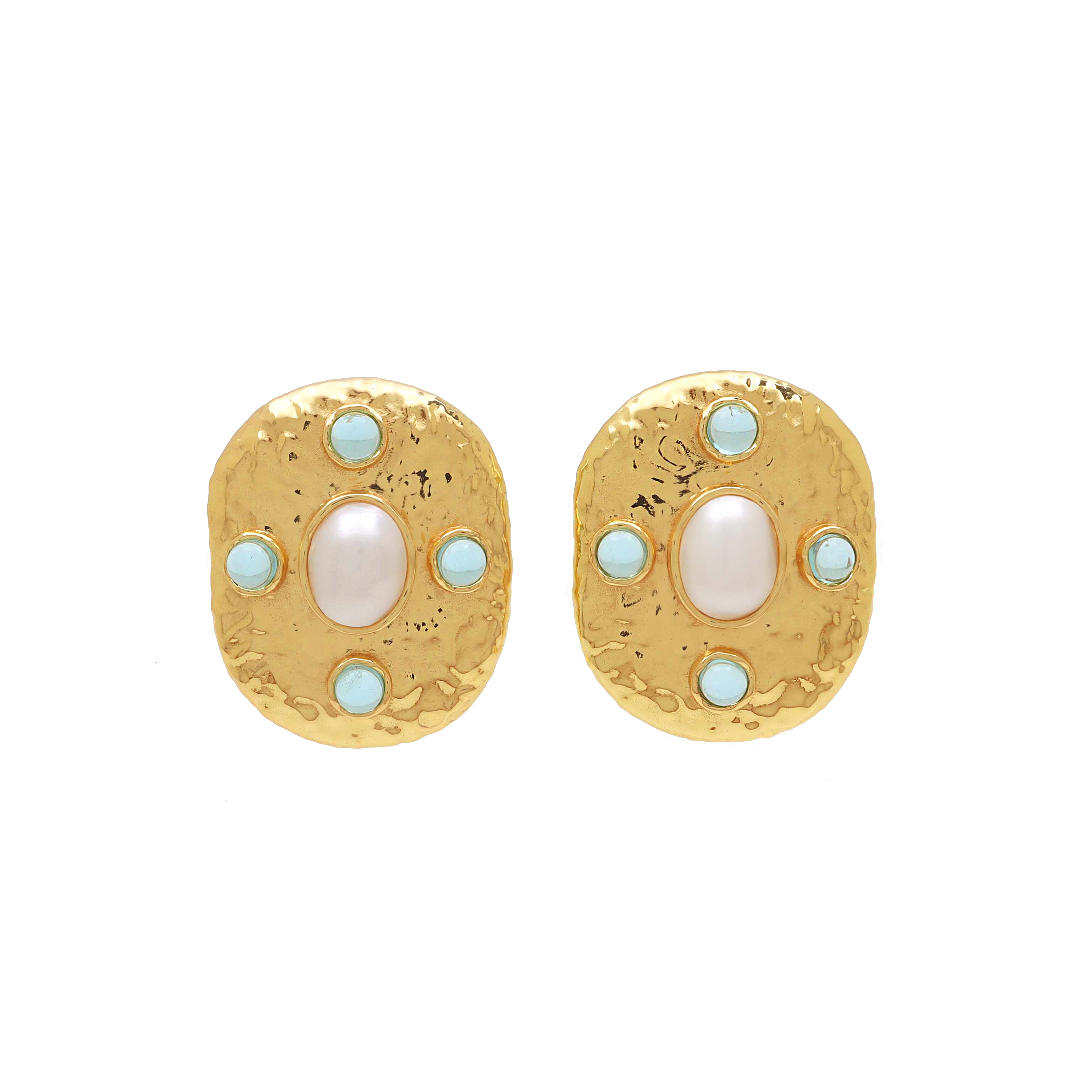 DARCY EARRINGS | GOLD — Mountain & Moon Chateau Soleil collection