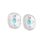 DARCY EARRINGS | SILVER — Mountain & Moon Chateau Soleil collection