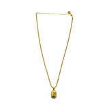 EVA Necklace | Crystal Quartz & Pearl Enamel