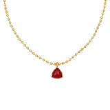 EMERY NECKLACE | GOLD — Mountain & Moon Chateau Soleil collection