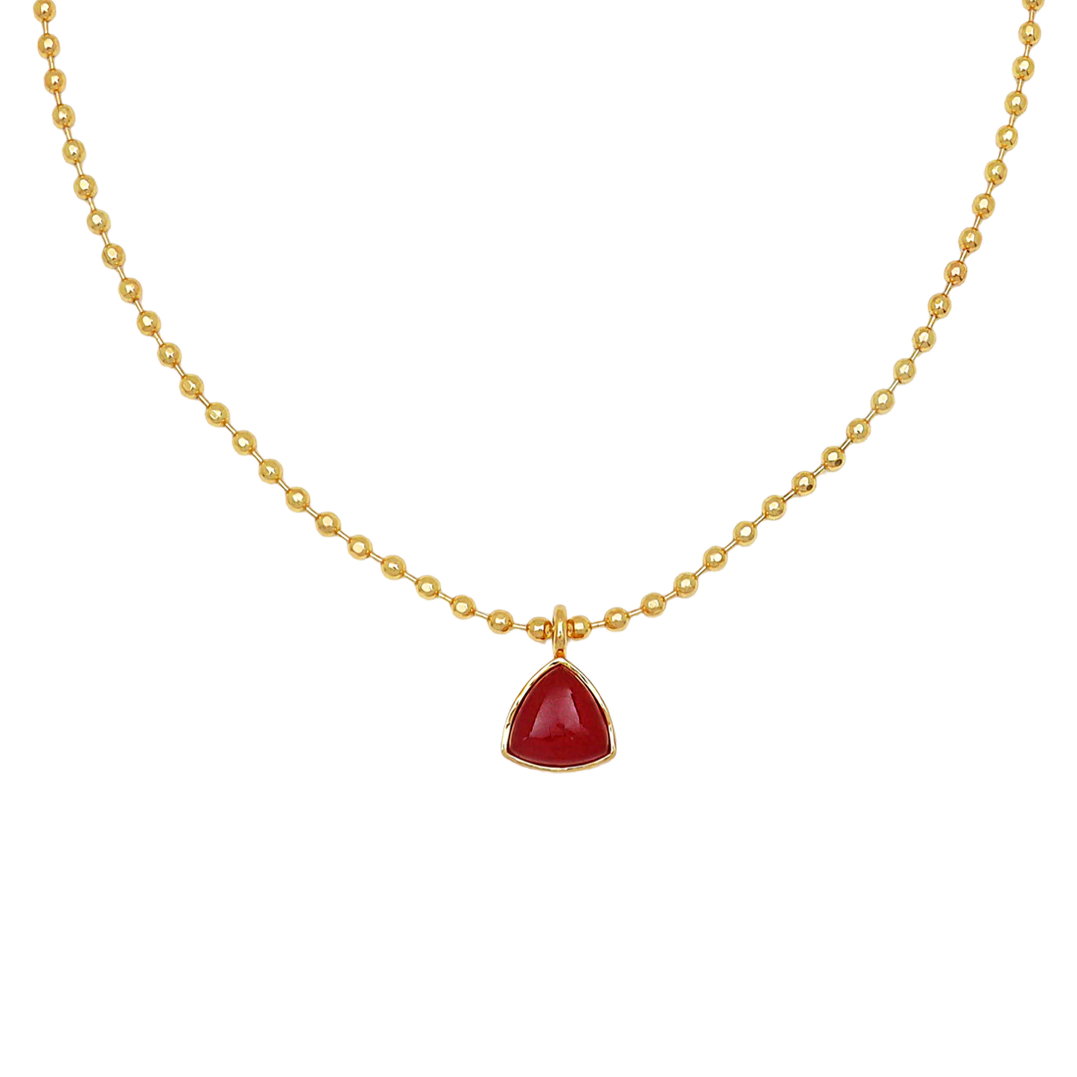 EMERY NECKLACE | GOLD — Mountain & Moon Chateau Soleil collection