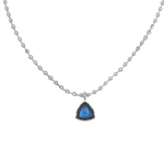 EMERY NECKLACE | SILVER — Mountain & Moon Chateau Soleil collection
