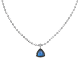 EMERY NECKLACE | SILVER — Mountain & Moon Chateau Soleil collection