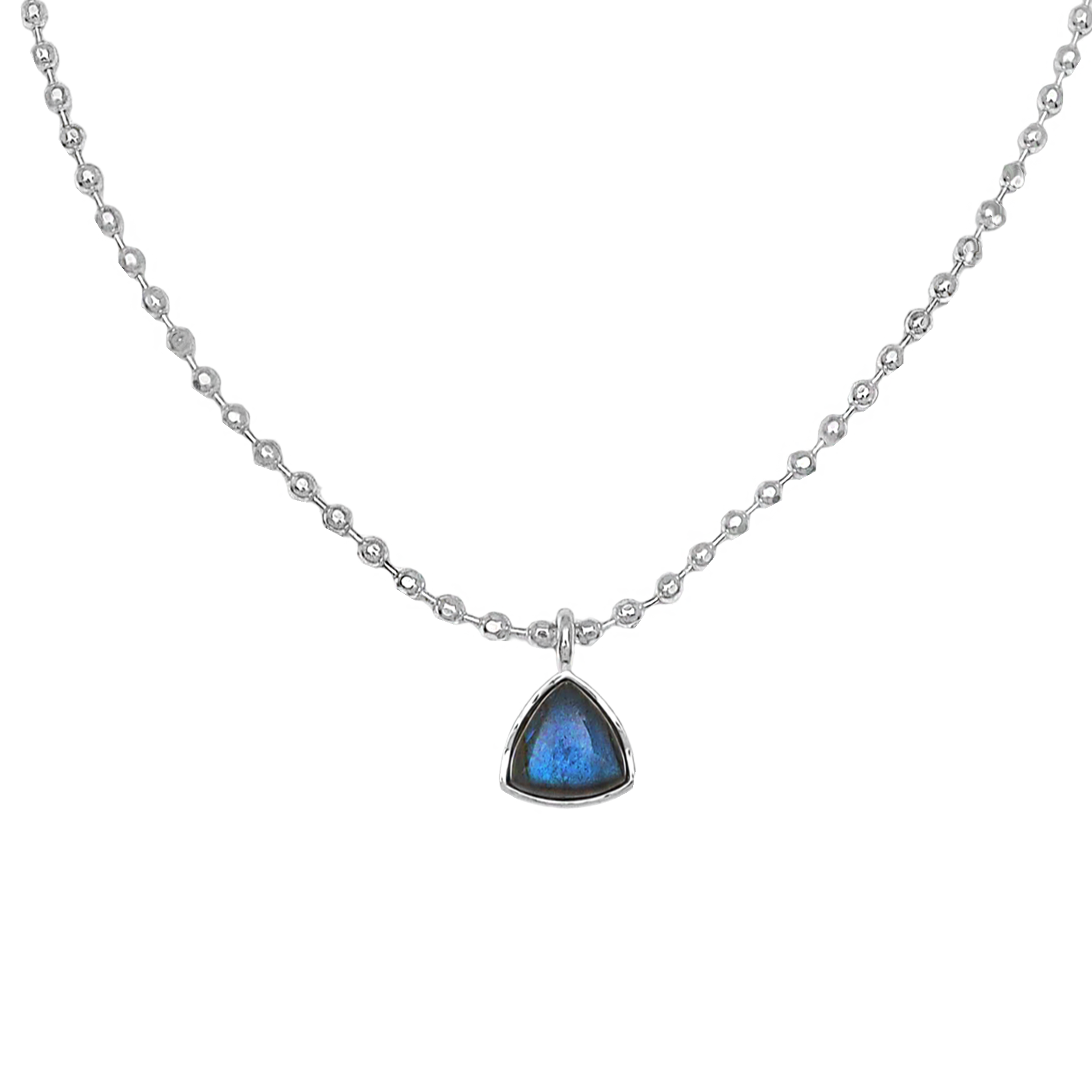 EMERY NECKLACE | SILVER — Mountain & Moon Chateau Soleil collection