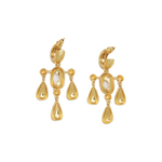 FLEUR EARRINGS | GOLD — Mountain & Moon Chateau Soleil collection