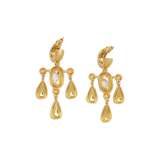 FLEUR EARRINGS | GOLD — Mountain & Moon Chateau Soleil collection