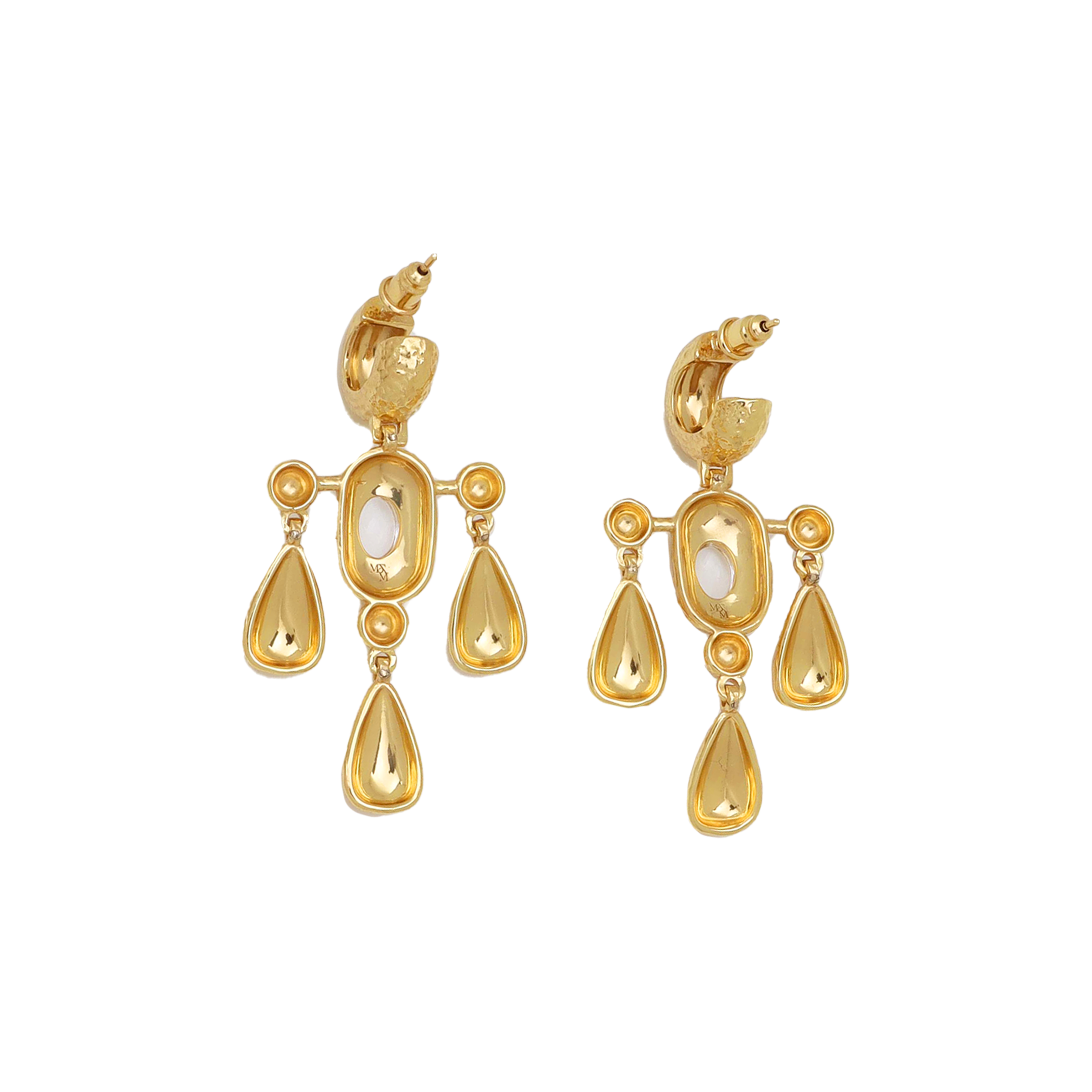 FLEUR EARRINGS | GOLD — Mountain & Moon Chateau Soleil collection
