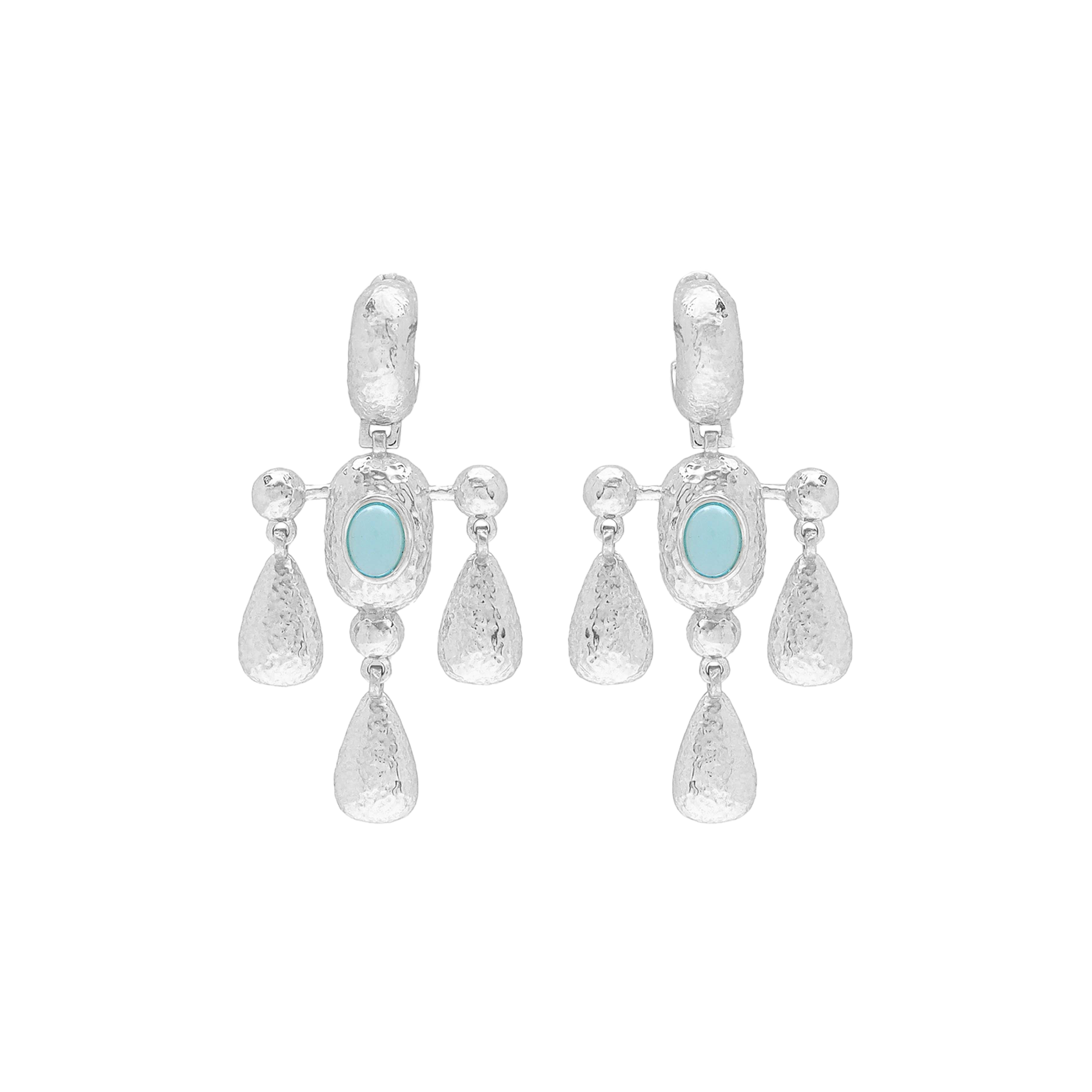 FLEUR EARRINGS | SILVER — Mountain & Moon Chateau Soleil collection