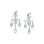FLEUR EARRINGS | SILVER — Mountain & Moon Chateau Soleil collection