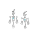 FLEUR EARRINGS | SILVER — Mountain & Moon Chateau Soleil collection