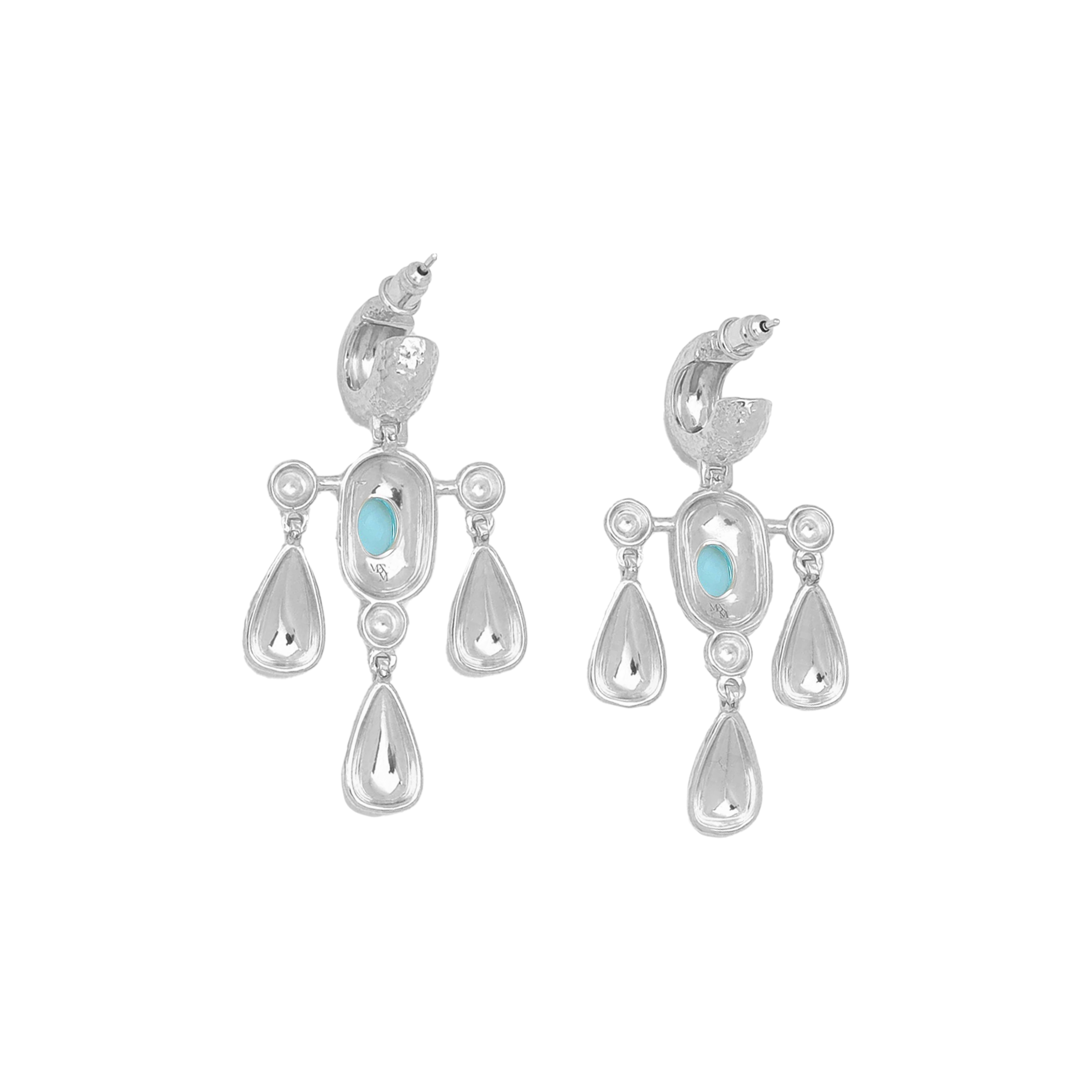 FLEUR EARRINGS | SILVER — Mountain & Moon Chateau Soleil collection