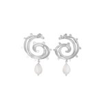 FREYA EARRINGS | SILVER — Mountain & Moon Chateau Soleil collection