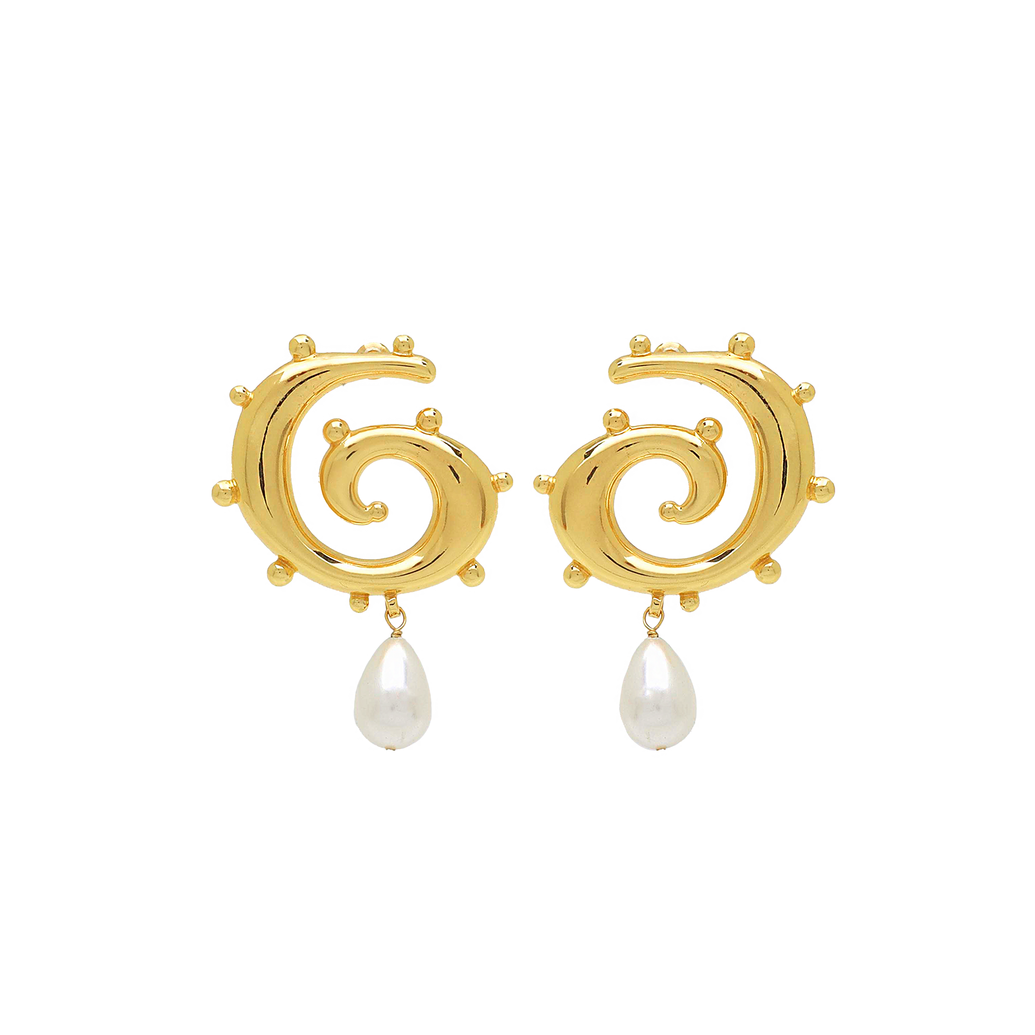 FREYA EARRINGS | GOLD — Mountain & Moon Chateau Soleil collection
