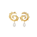 FREYA EARRINGS | GOLD — Mountain & Moon Chateau Soleil collection