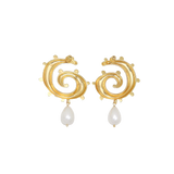 FREYA EARRINGS | GOLD — Mountain & Moon Chateau Soleil collection