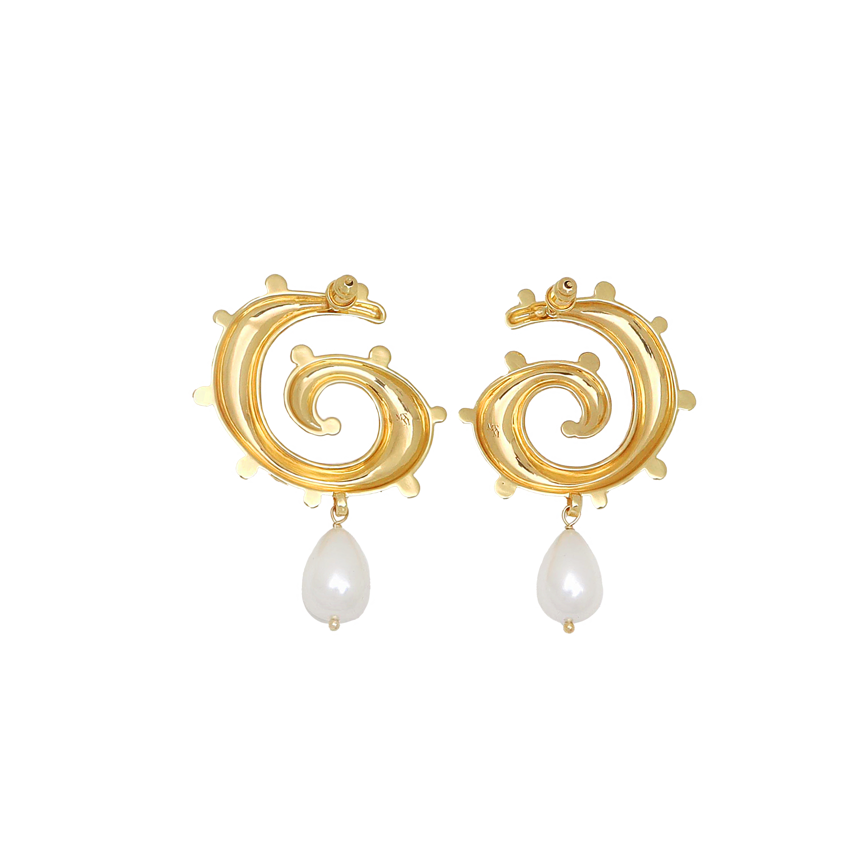 FREYA EARRINGS | GOLD — Mountain & Moon Chateau Soleil collection