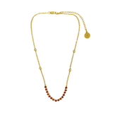 IVY Necklace | Garnet CZ