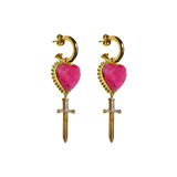 JULIET Earrings | Ruby