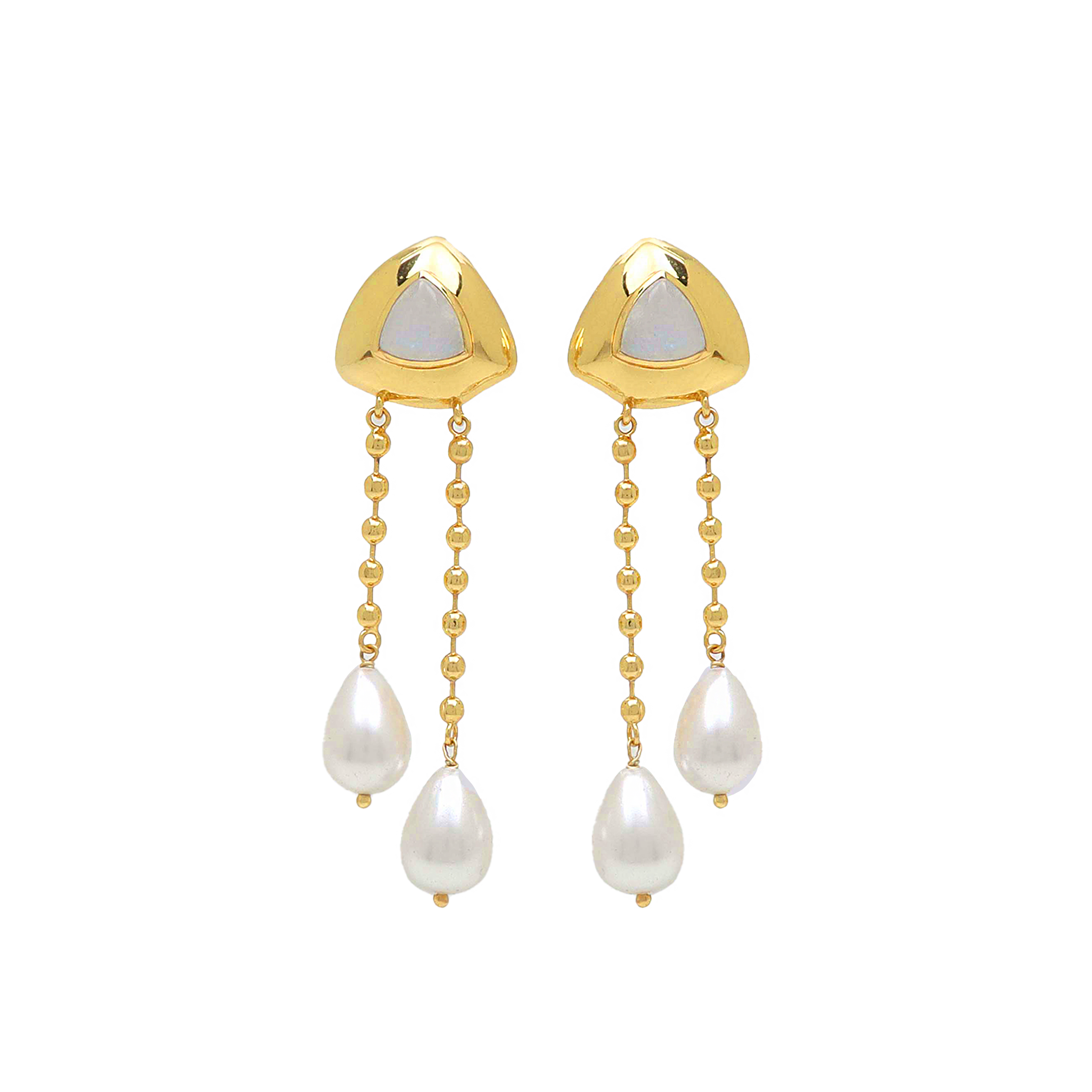 LIBERTY EARRINGS | GOLD — Mountain & Moon Chateau Soleil collection