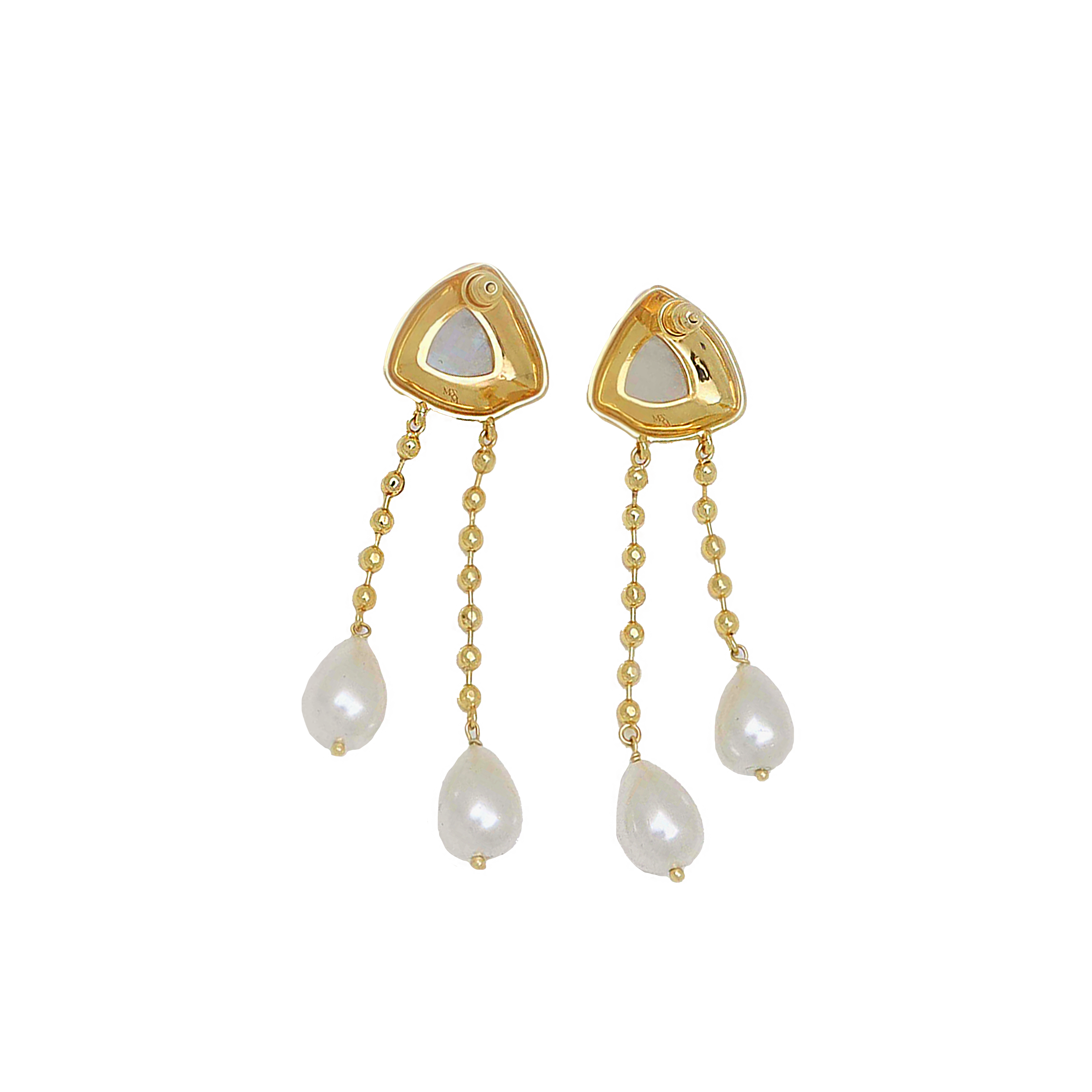 LIBERTY EARRINGS | GOLD — Mountain & Moon Chateau Soleil collection