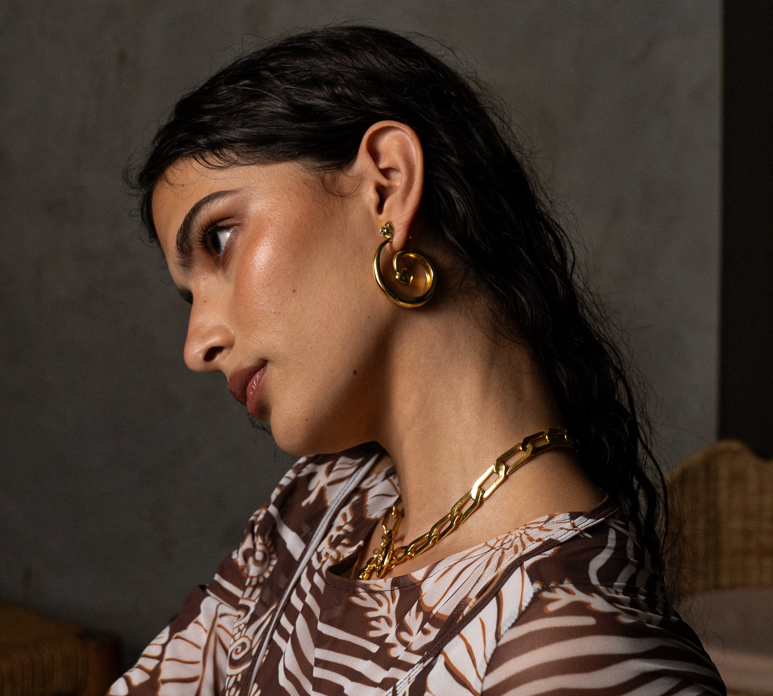 GAIA EARRINGS | GOLD
