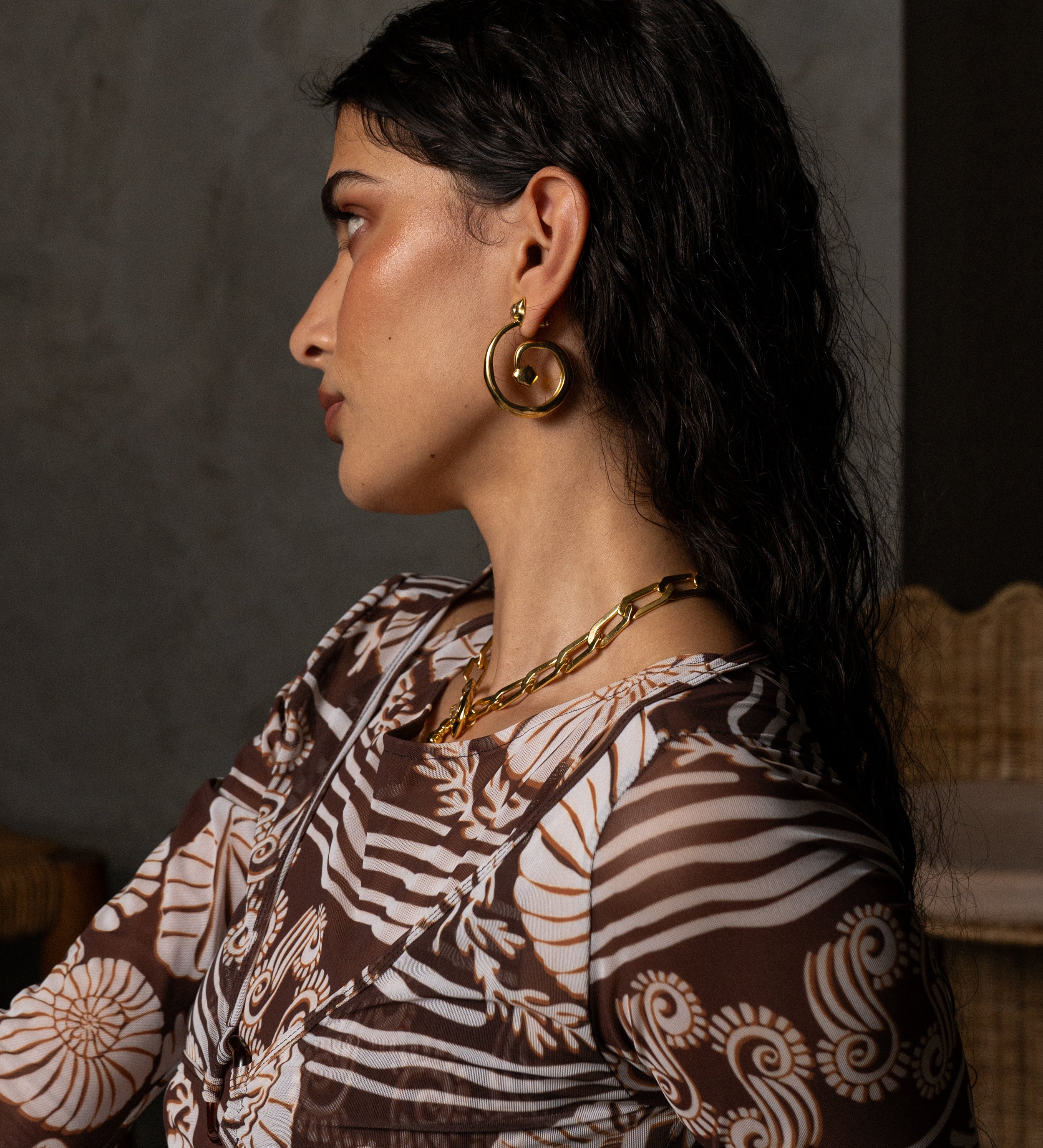 GAIA EARRINGS | GOLD