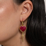 JULIET Earrings | Ruby