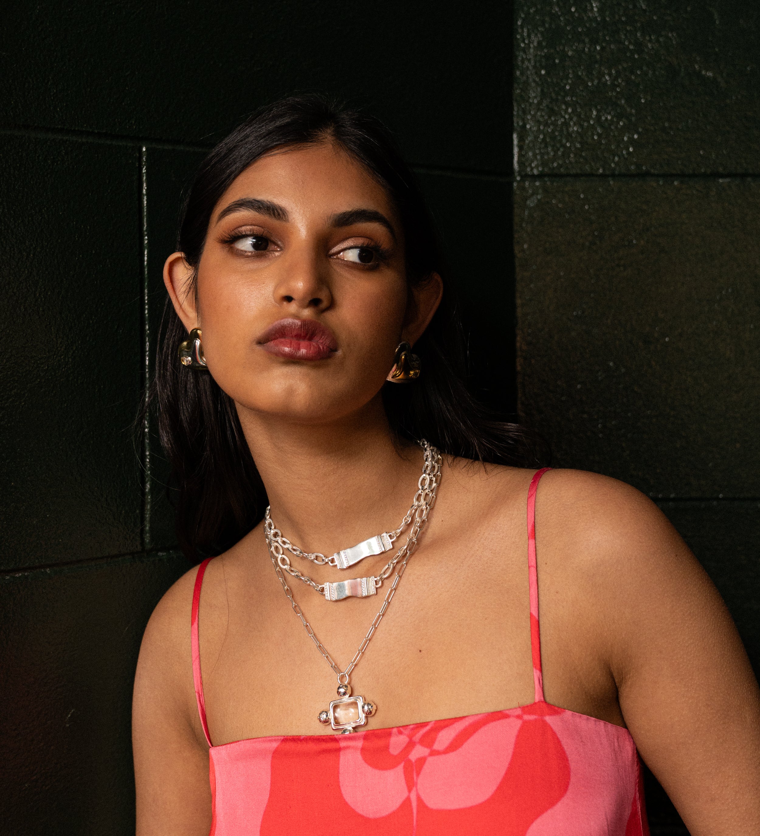 ALEXIS Necklace | Silver