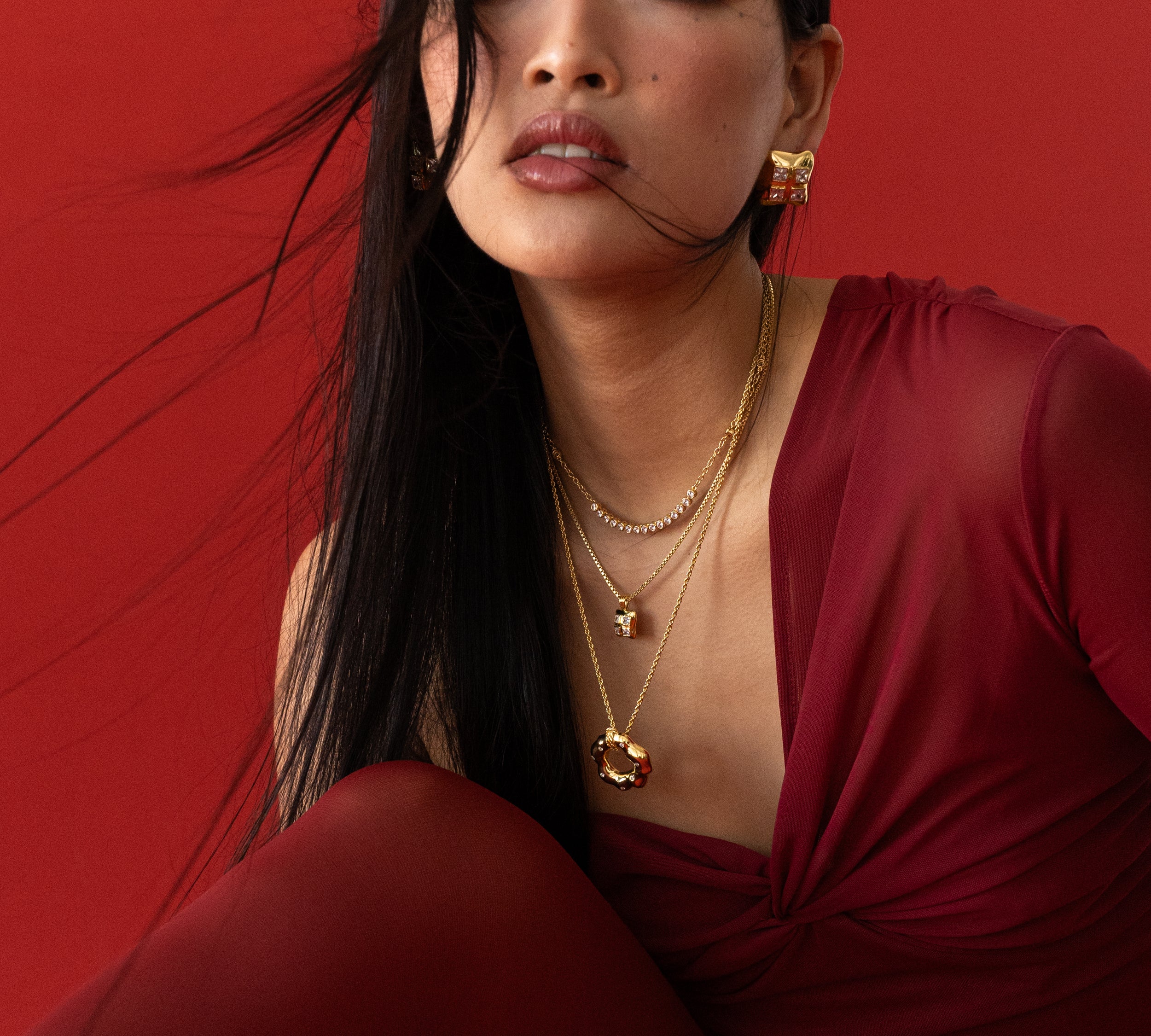 GEORGETTE EARRINGS | GOLD