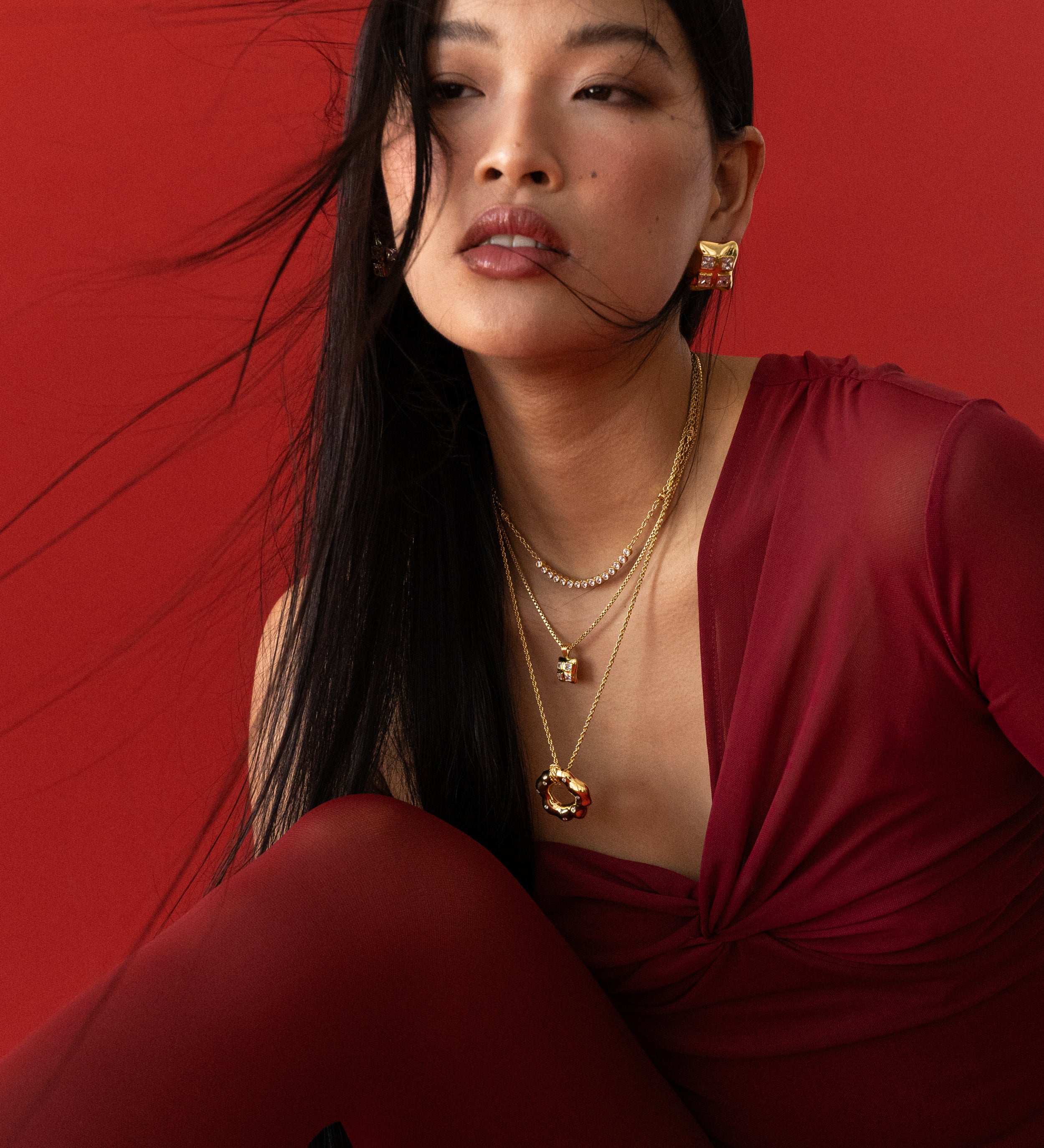 GEORGETTE EARRINGS | GOLD