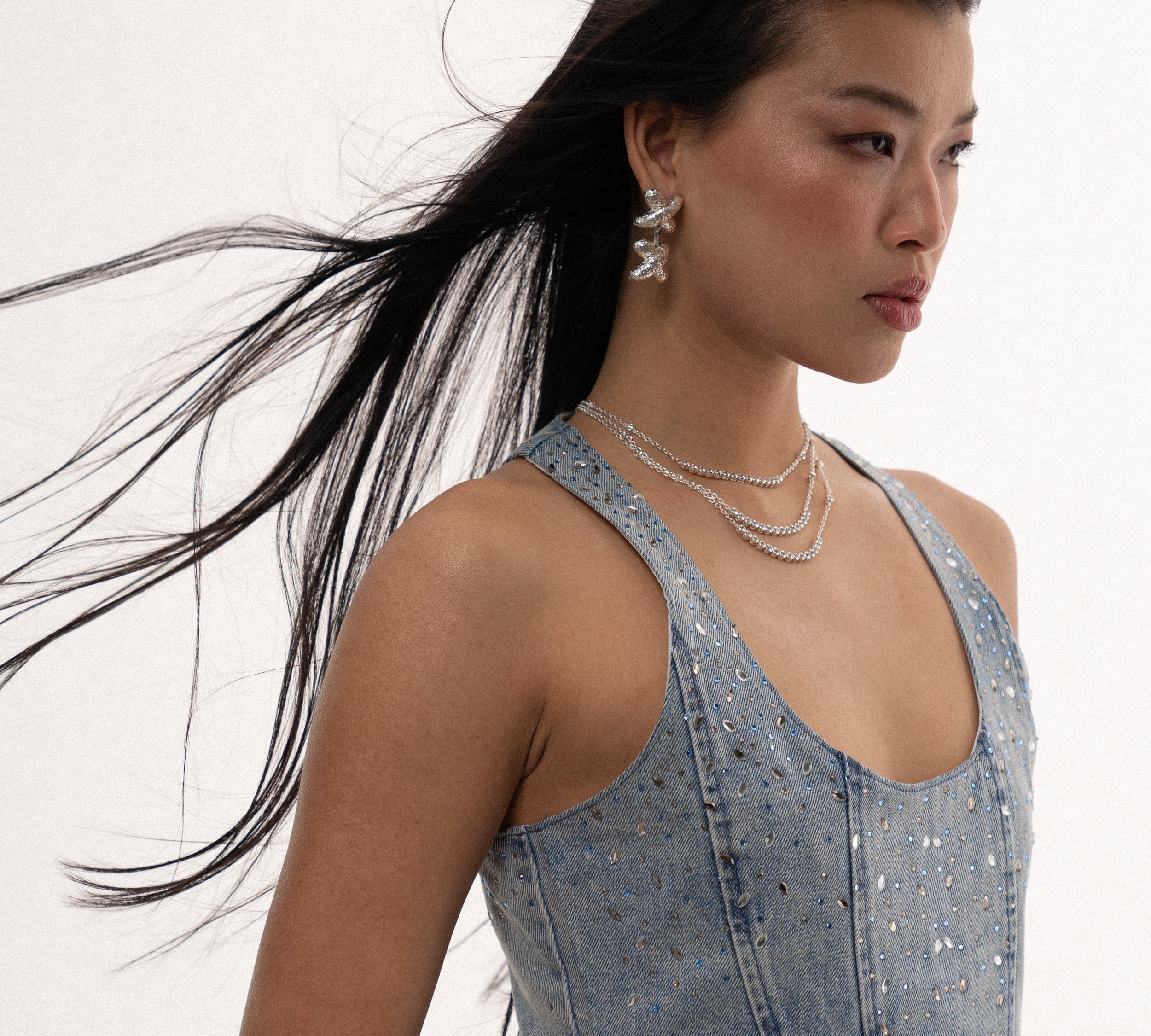 KENNEDY EARRINGS | SILVER