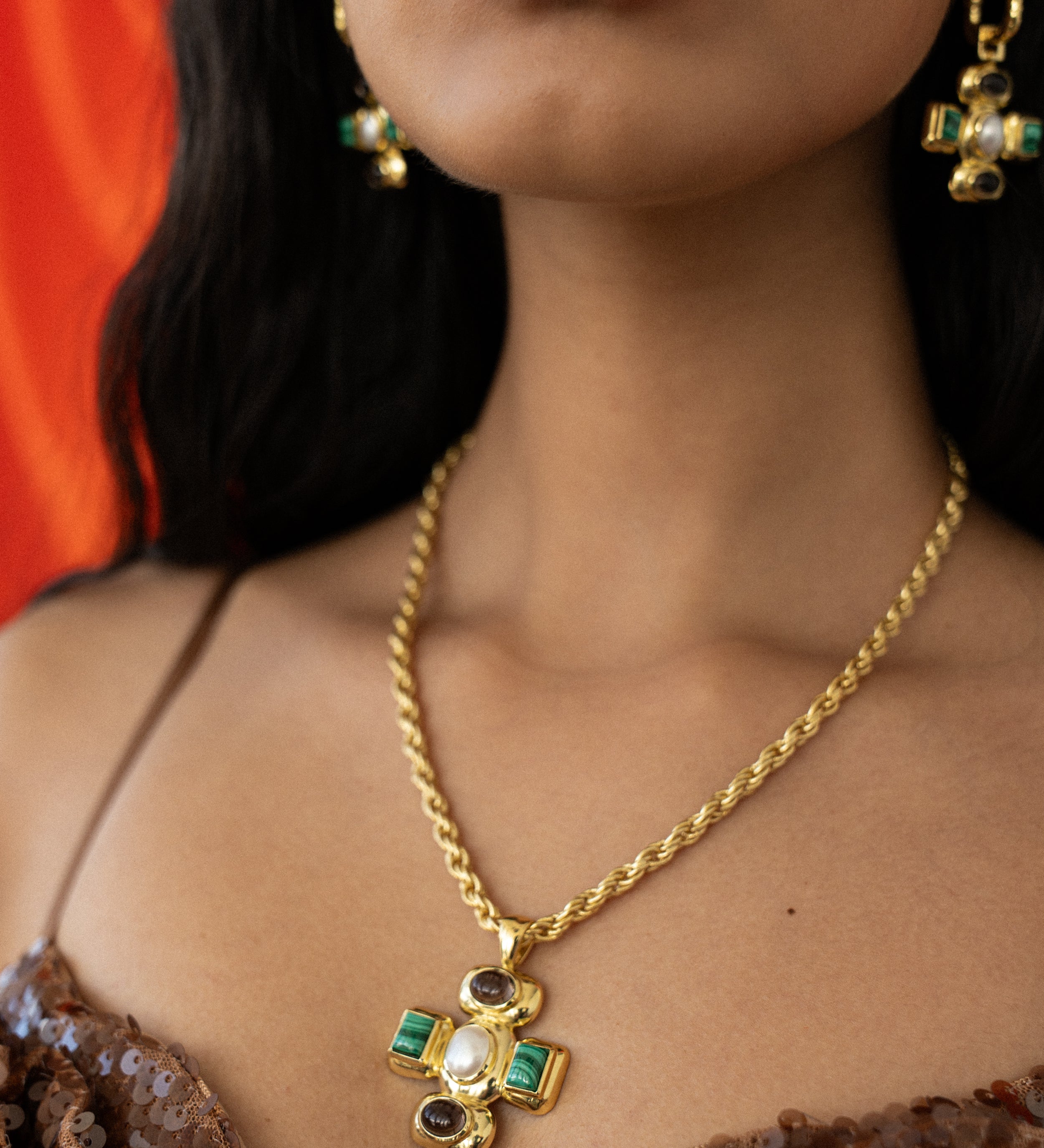 SHREYA NECKLACE | GOLD