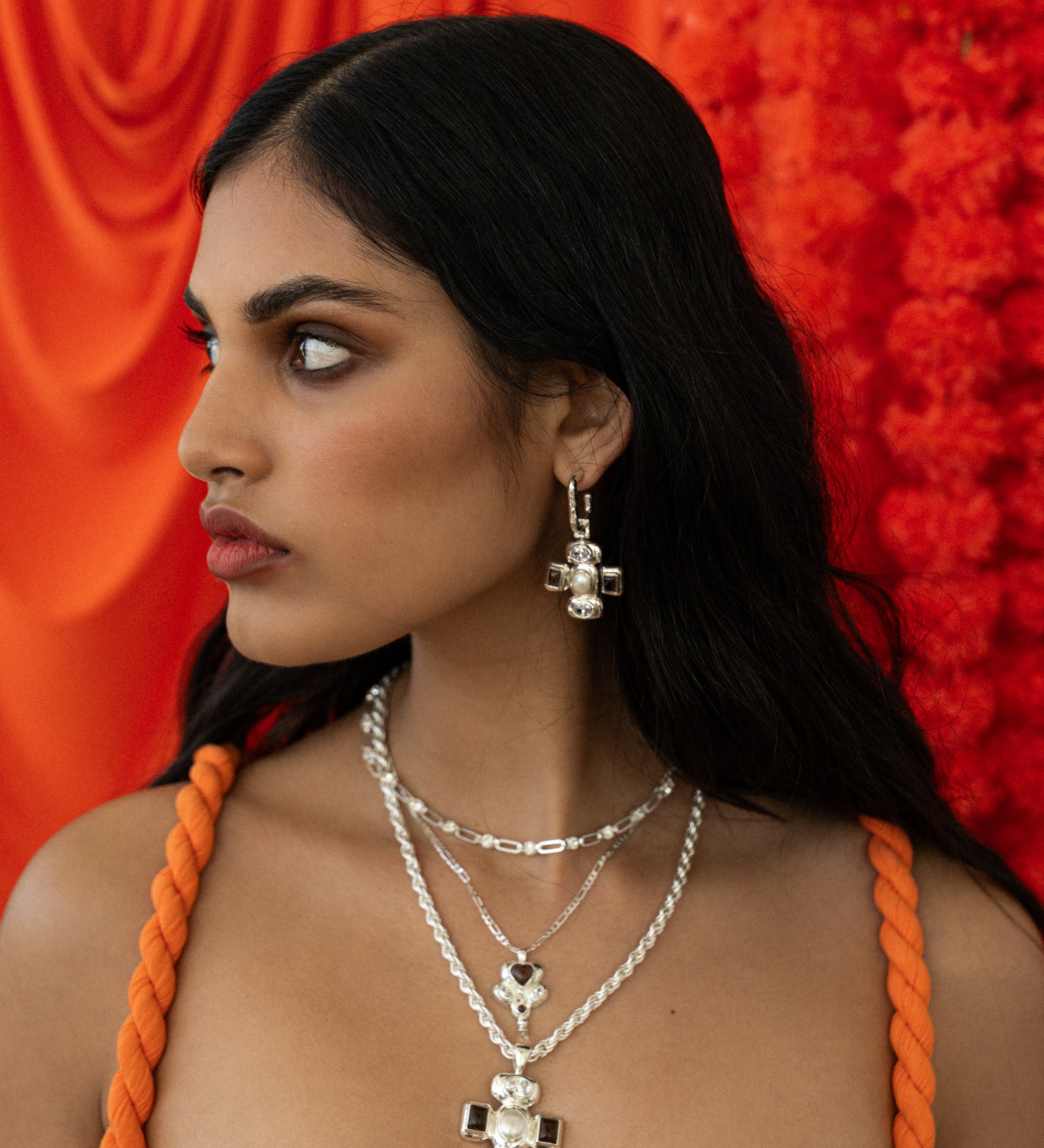 ANUSHKA EARRINGS | SILVER